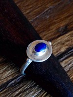 Серебрянное кольцо с Лазуритом "Третий Глаз "