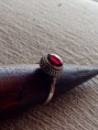 Античные Кольцо ручной работы с драгоценным камнем Гранат 